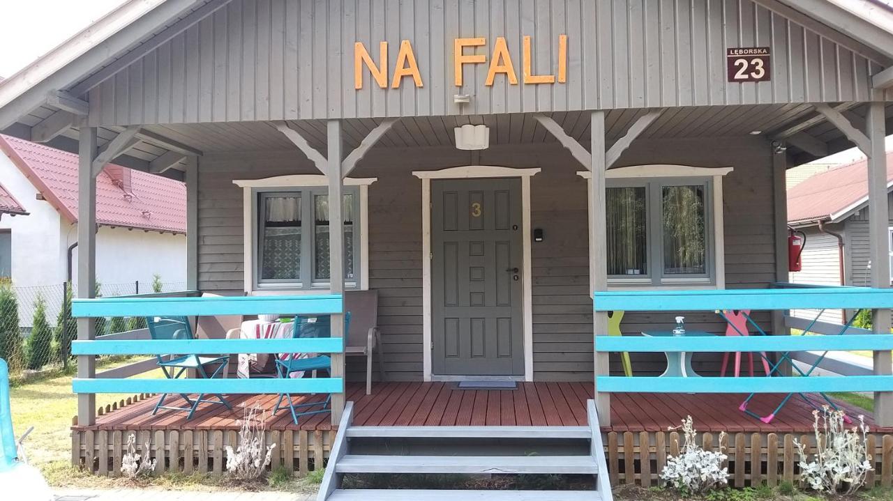 Na Fali Domki Letniskowe Zarnowska Exteriör bild