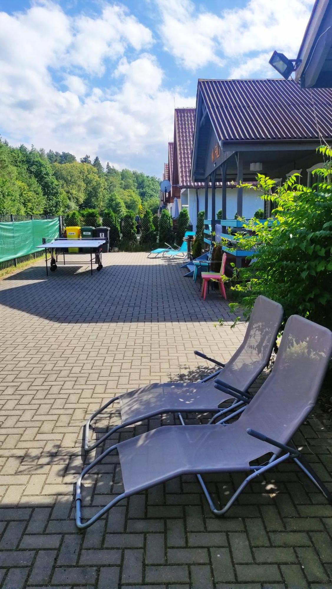 Na Fali Domki Letniskowe Zarnowska Exteriör bild